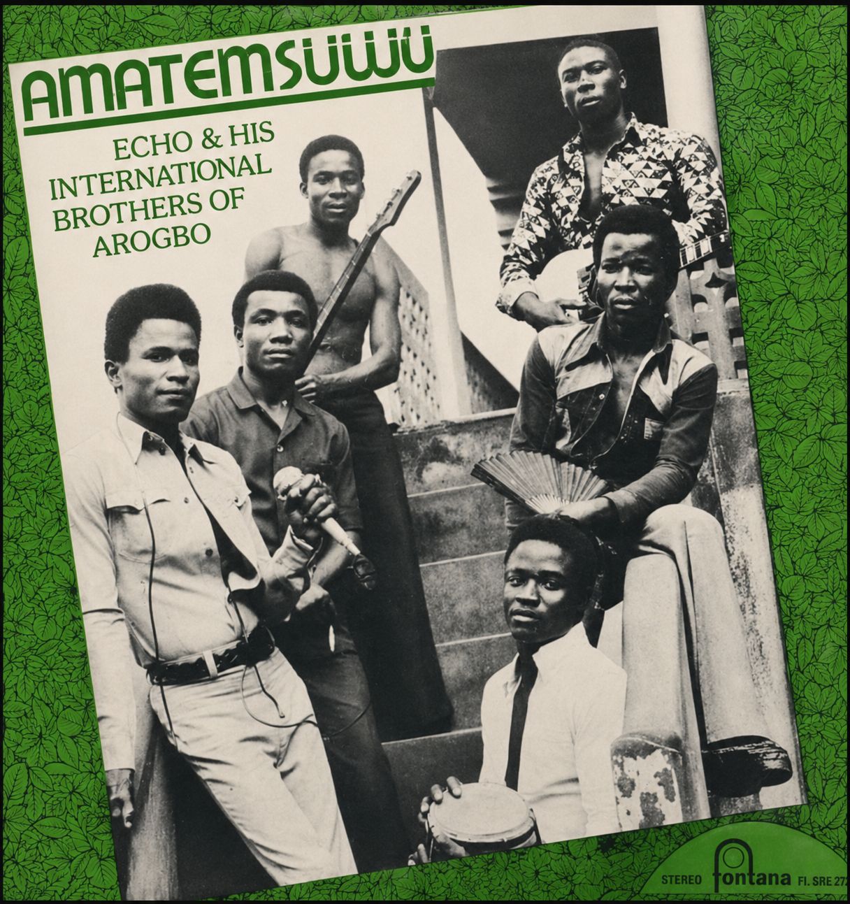 Album cover for Echo and his International Brothers of Arogbo
